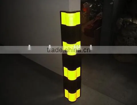 with high reflector rubber garage Corner guard wall protector