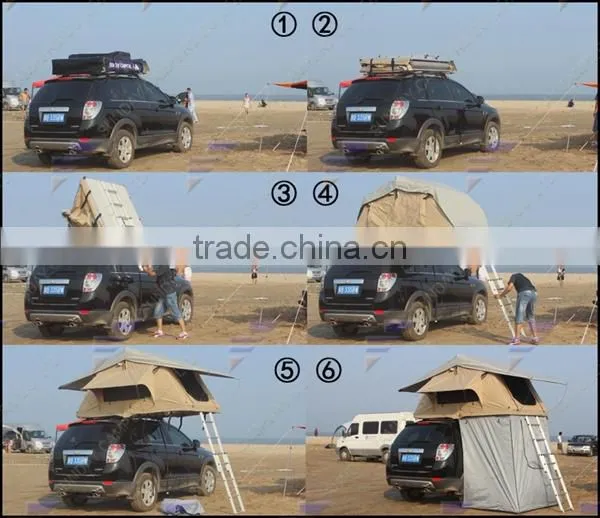 Vehicle Roof Top Tent with Annex
