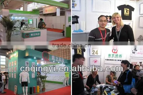 Transparent PET Release Film glossy hot peel for offset and screen printing in transfer film