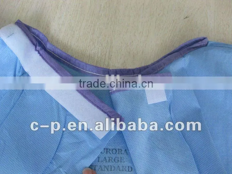 Sterile AAMI PB70 F1671 Level 4 Surgical Gown