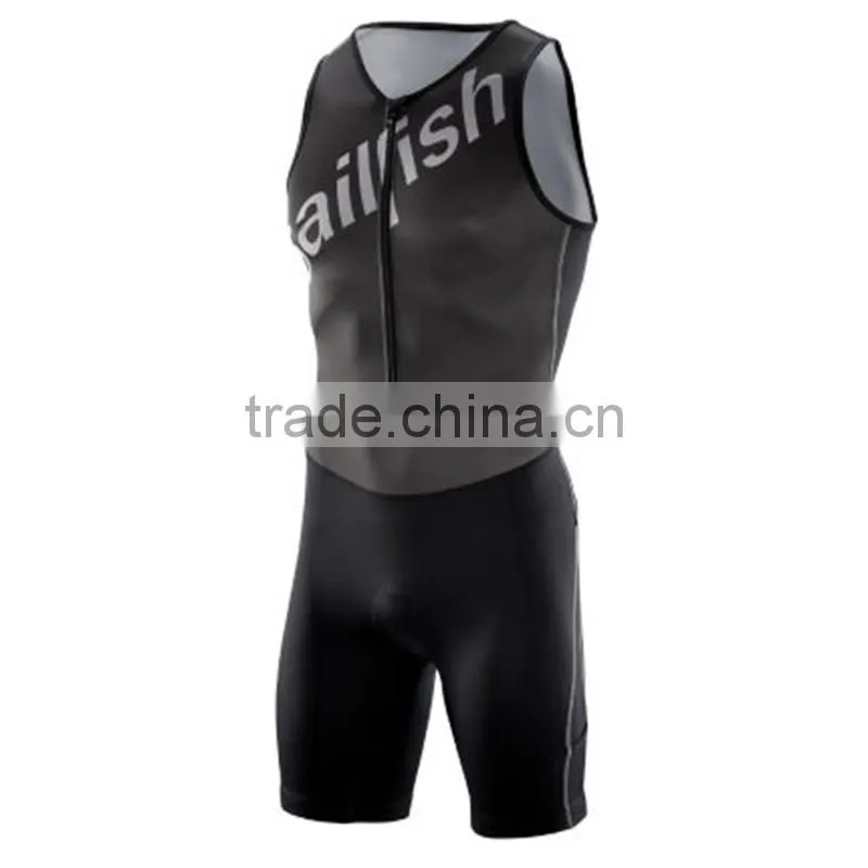 Custom ClubTriathlon Suit For Swimming Running Cycling Jersey Suit Sleeveless