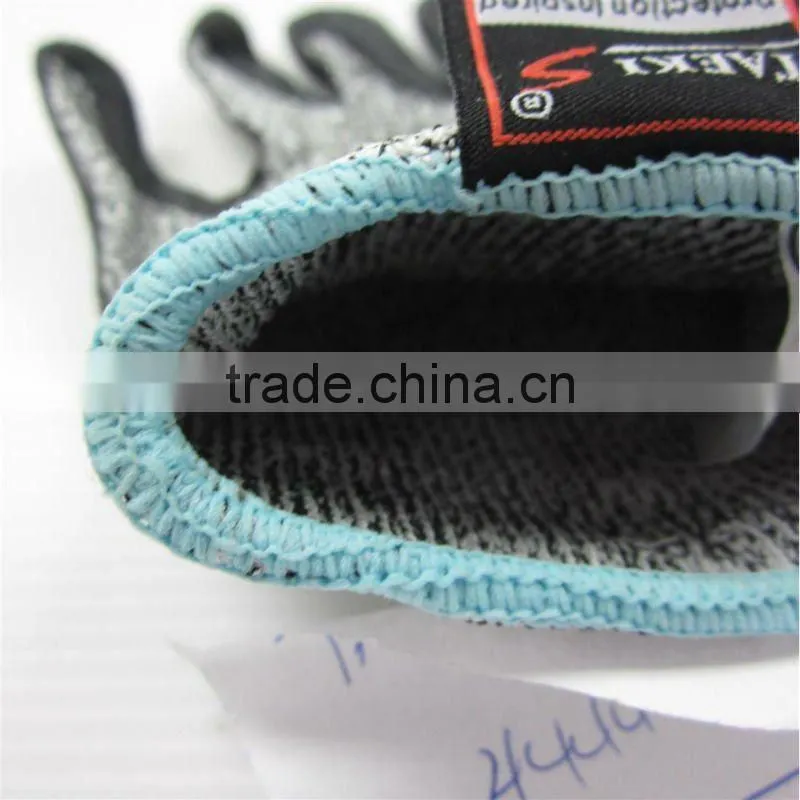 Nitrile coating High polyethylene knitted gloves All-purpose safety gloves