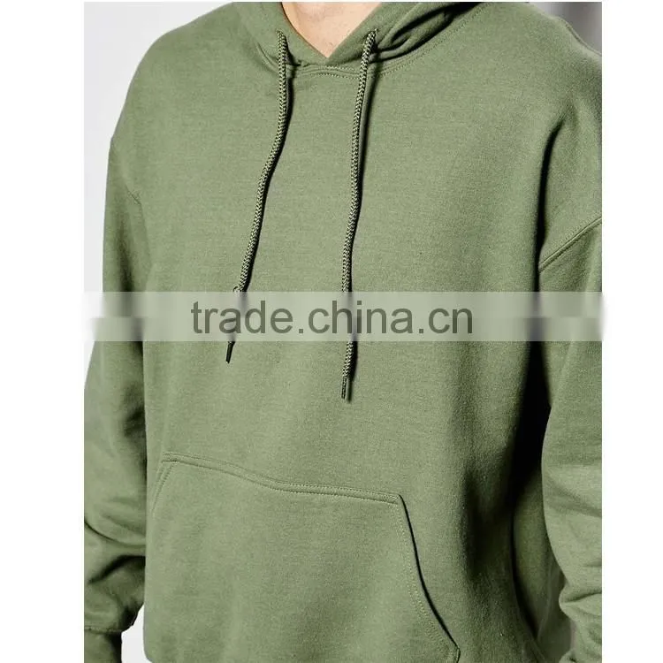 Customized light green mens causual hoodies