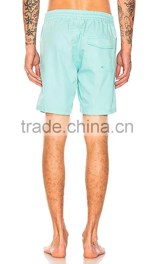 High quality custom embroidery pattern plain men swim short & beach shorts & board shorts