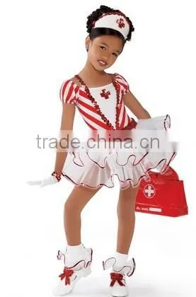 New stripe girl ballet wear -glisten girls' dance stripe wear- glisten school kid dance dress/tutu ballet -children and adults