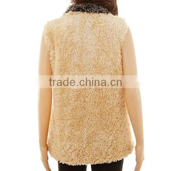 FACTORY wholesale hot selling woman fleece vests
