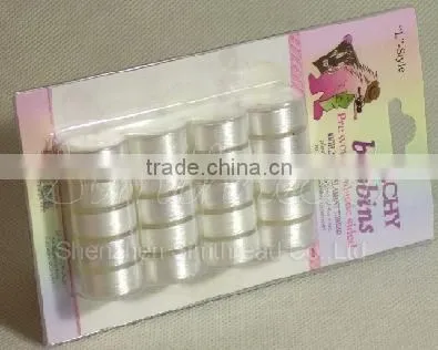 paper side coil bobbin thread CORE , embroidery thread, thread
