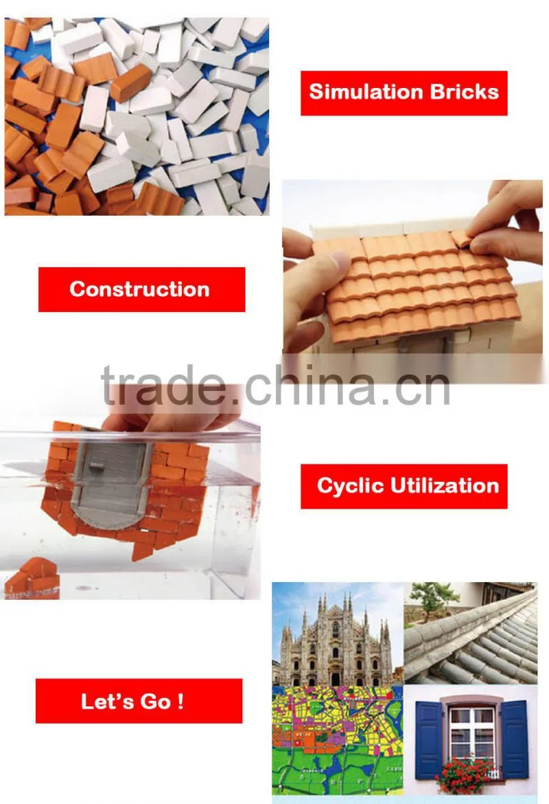 Hot new products for 2015 DIY construction block toy
