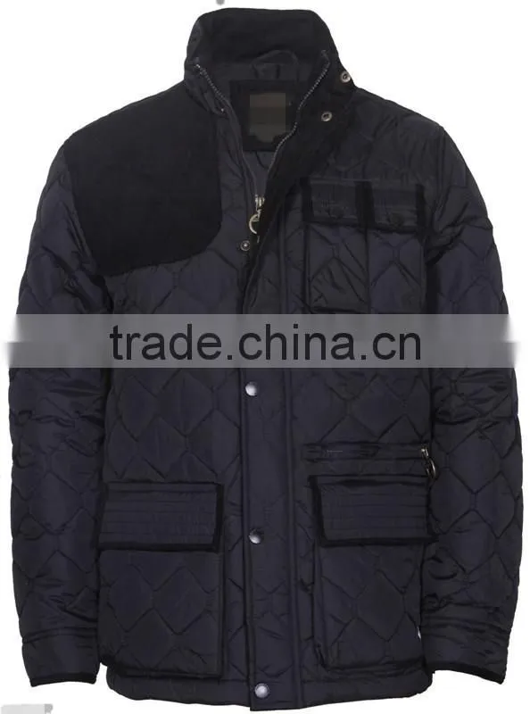 2016 Water Repellent Diamond Quilted Jacket for men