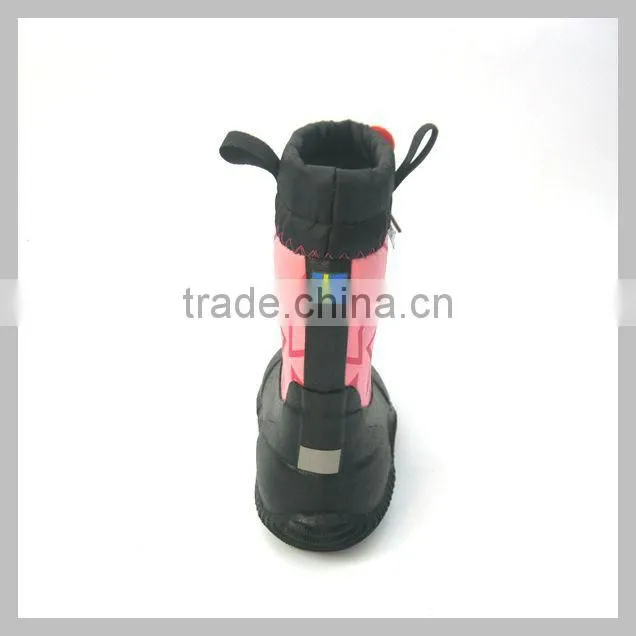 Kids rubber boots transfer printing
