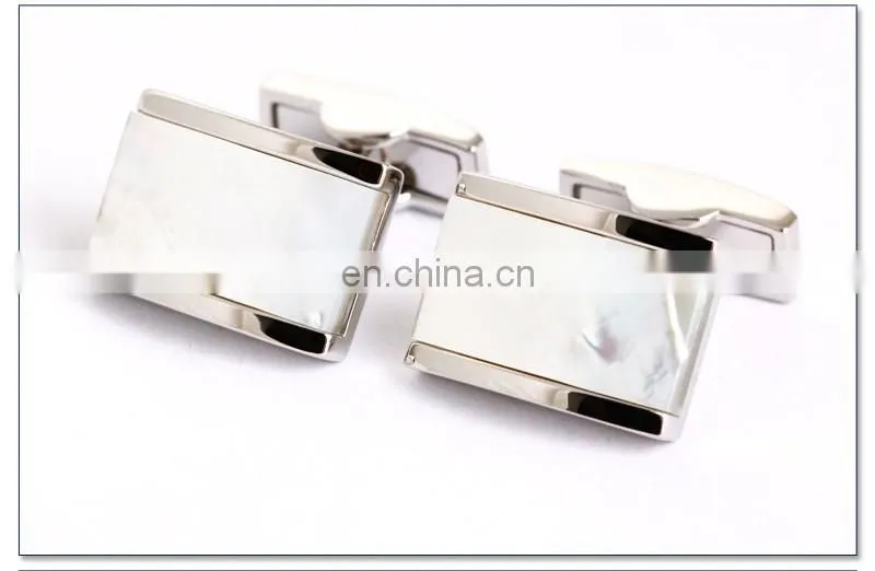 Graceful White Pearl Fashion Jewelry Cufflinks