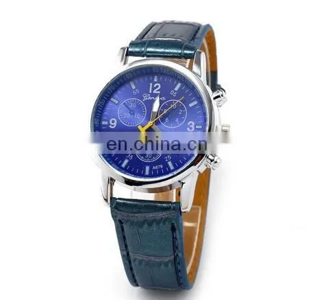 Luxury Men's Fashion Retro Leather Watches Bracelet Wristwatch Analog Quartz Wrist Watch
