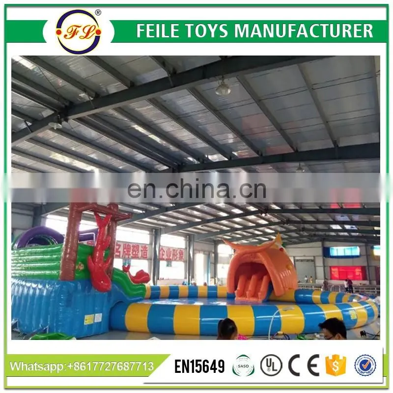 fun giant inflatable water game for kids and adults