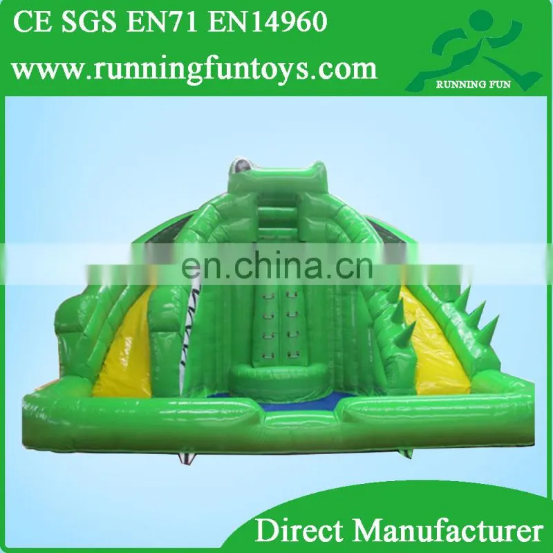 New design inflatable pool slide for sale RF40