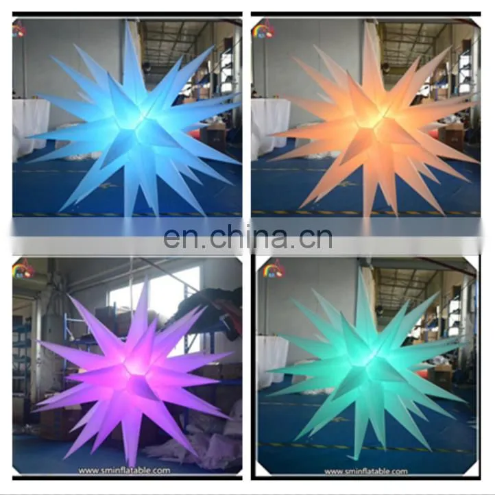 Hot sale inflatable tripod balloon,event led light decoration,portable stand led light