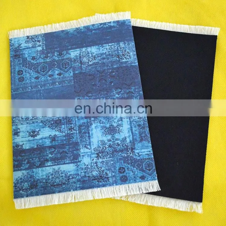 OEM printed rug mouse pad, carpet mouse pad