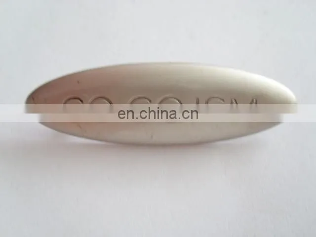 Custom Engraved Logo Metal Private Labels for Women Jeans