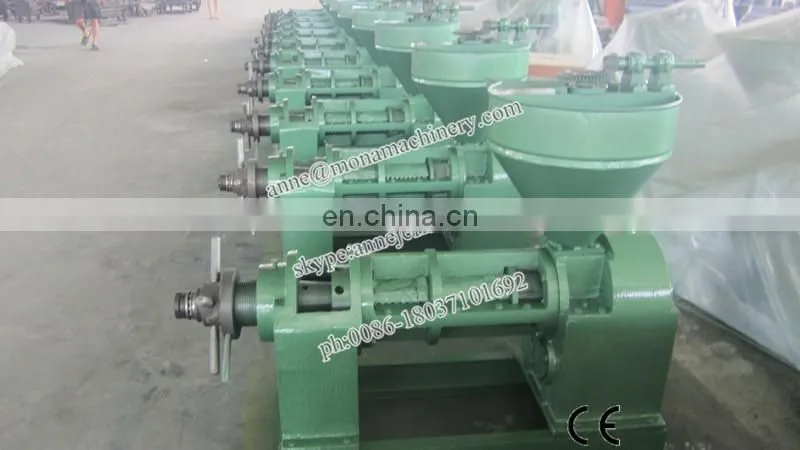 Castor seed peanuts soybean sesame olives mona Brand corn germ oil press machine