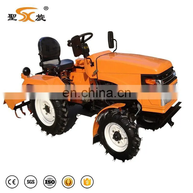 Agricultural small mini farm 15hp garden 2wd tractor price on sale(SX-15)