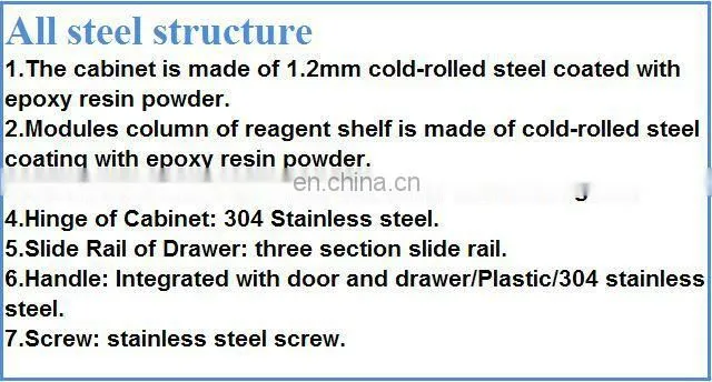 CE ISO14001 Wood-Steel Laboratory Bench Table laboratory workbench laboratory electronic workbench