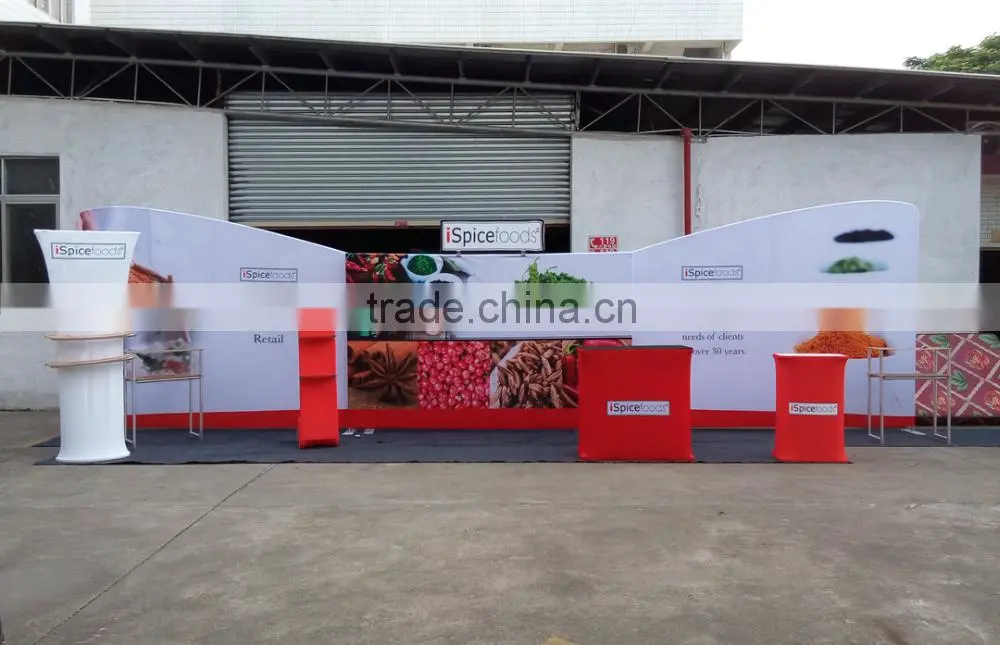 Wholesale in China Portable Promotion Advertising Exhibition Booth Display Stand Folding Expo Wall