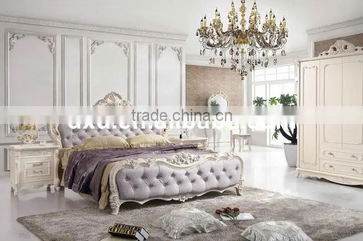 Classic French style bed room furniture,antique french style beds
