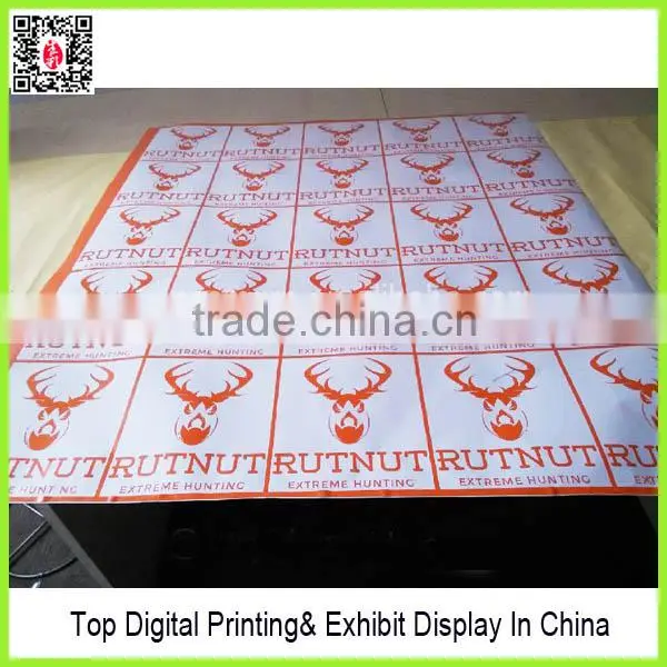 Customer Die Cut Adhesive Sticker With Transfer Lamination