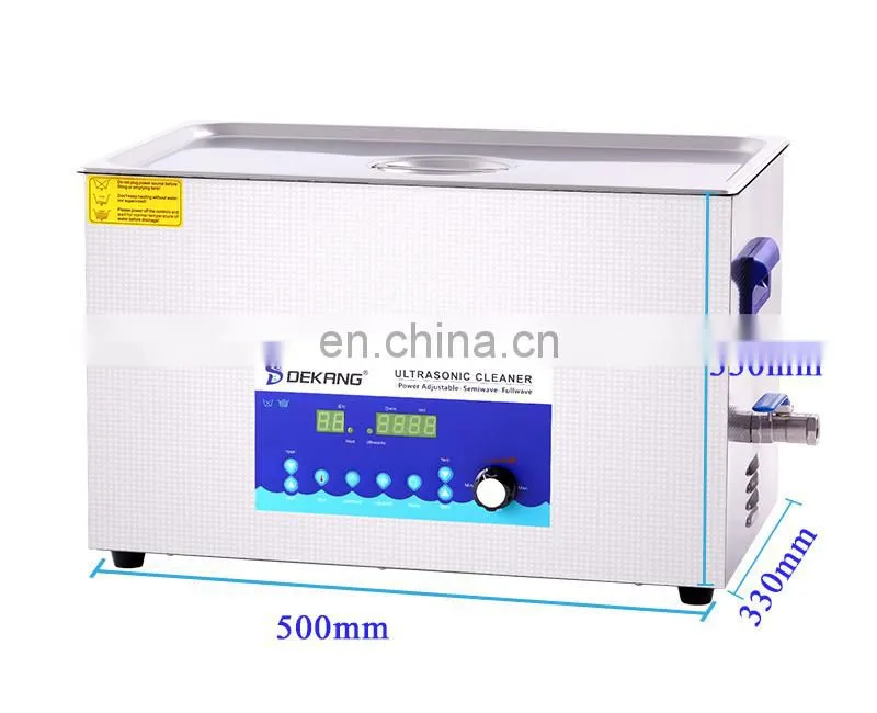 Ultrasonic Blind Cleaning Machine Power Adjustable and Dual Frequency for Car Parts Wash
