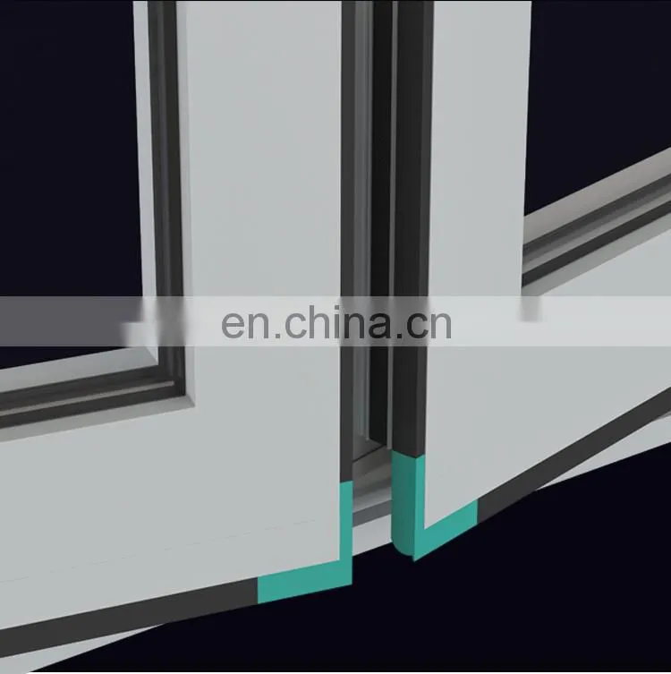 High quality Product Warranty Soundproof Aluminum Glass Windows Shades Security folding window