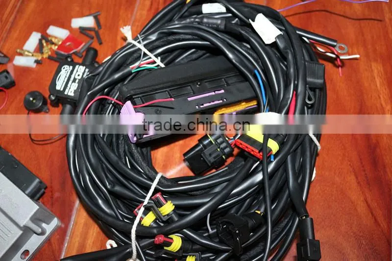 LPG CNG sequential injection system ECU wiring harness