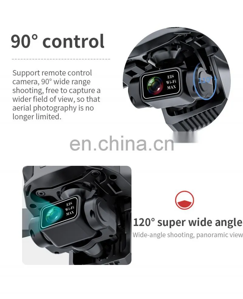 KF101 MAX 3-axis gimbal Drone 3KM Distance GPS 4K optical flow dual camera 5G transmission EIS RC Quadcopter Christmas Gift