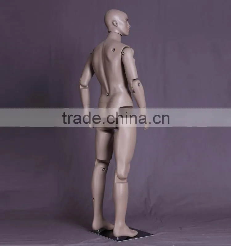 realistic flexible male mannequin