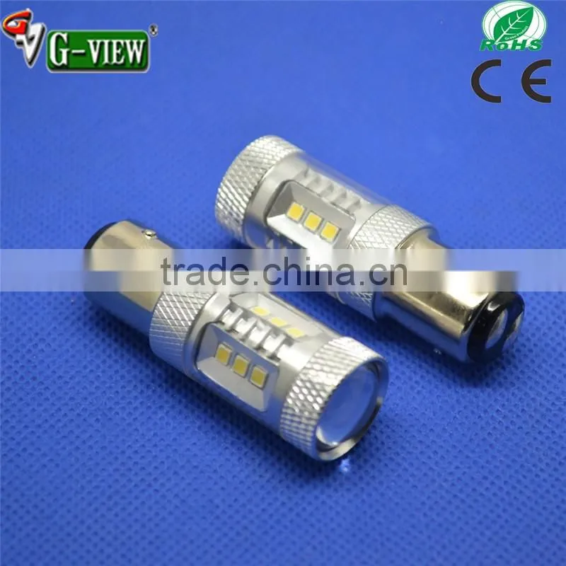 2016 Factory supply high quality and big sale 12v Samsung 2323 chip auto led light 7440/3 12smd led car lamp