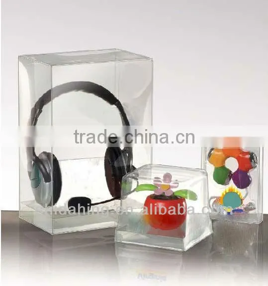 custom UV printing high end PVC box packaging