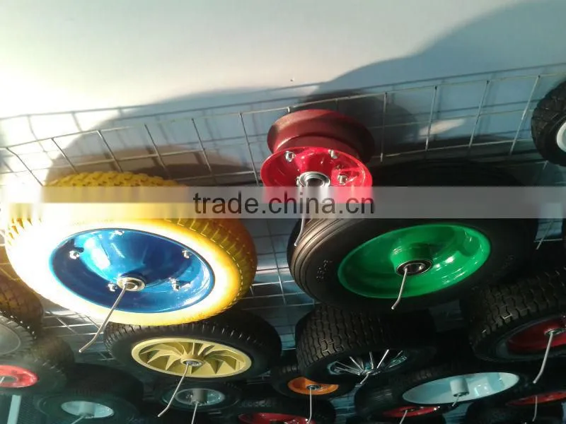 16 Inch Flat Free Wheels/PU Foam Wheel
