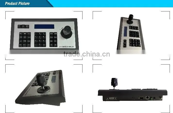 Security System High Speed Dome IP PTZ Camera CCTV 4D Network Keyboard Controller