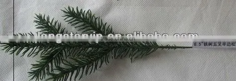 PE Christams Tree Branch Christmas Wire Tree