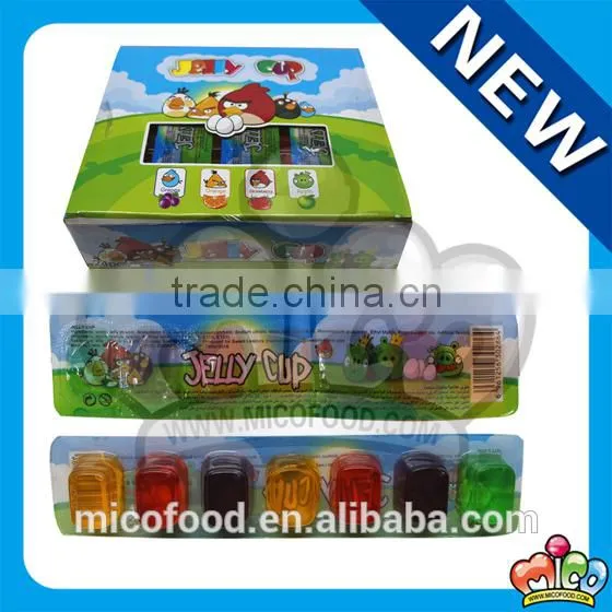 7pcs bird mini jelly cup