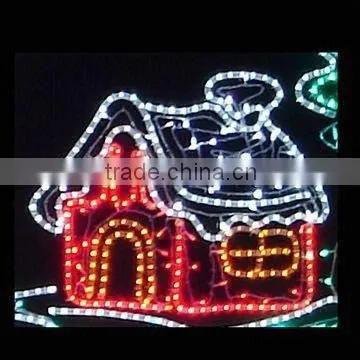 LED pattern light/Santa Claus