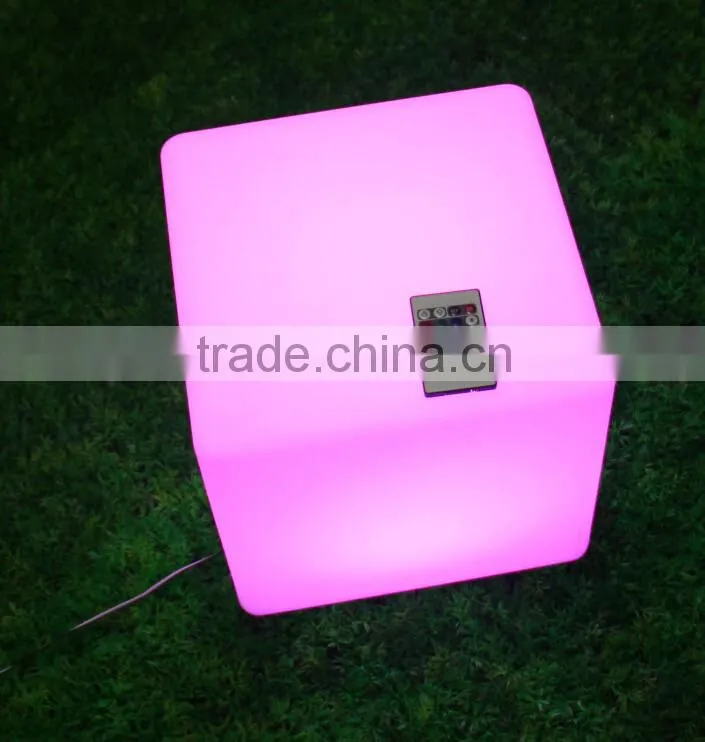 LED light decotative cube with remote control YXF-6060G