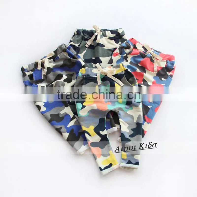 2015 Fashion Baby Boy Clothing Trousers Causal Kids Harem Long Pants