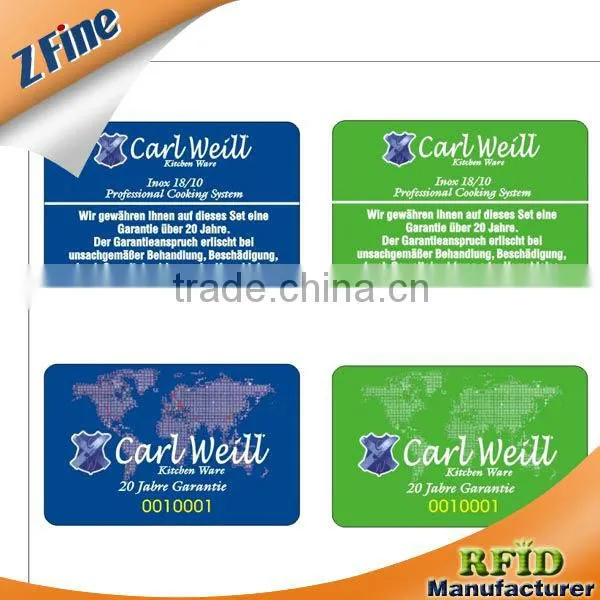 CR80 Plastic Cards/ plastic business card/Blank White PVC Contact SLE5528 Card