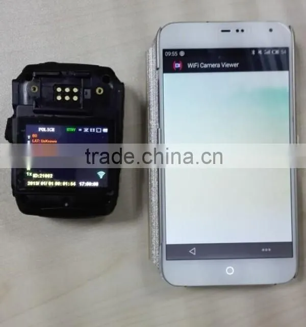 Ambarella A7 CMOS IP68 mini body worn camera