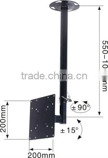 cheap price lcd tv flip down ceiling tv mount