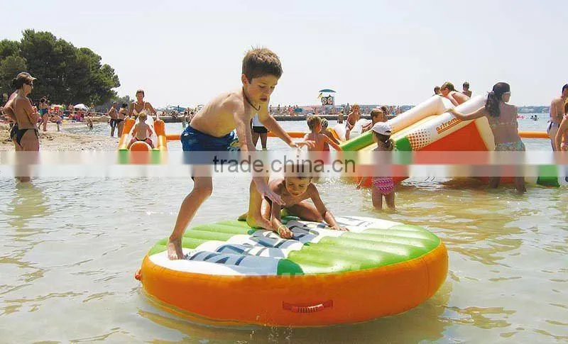2014 Cheap commercial standard inflatable aqua park for kids