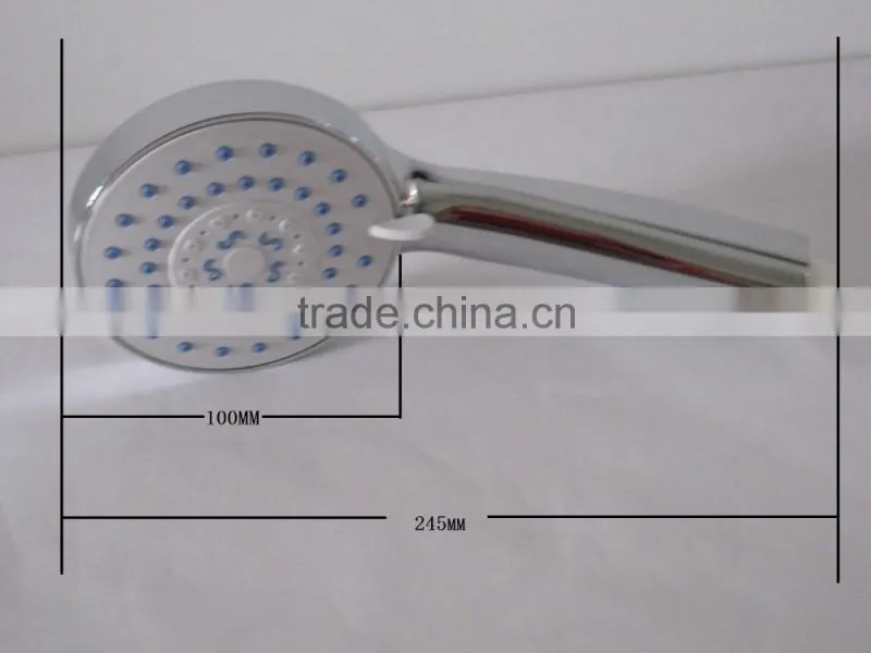 Five function rainfall jet ABS shower head