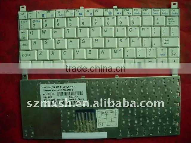 Laptop keyboard for toshiba nb100