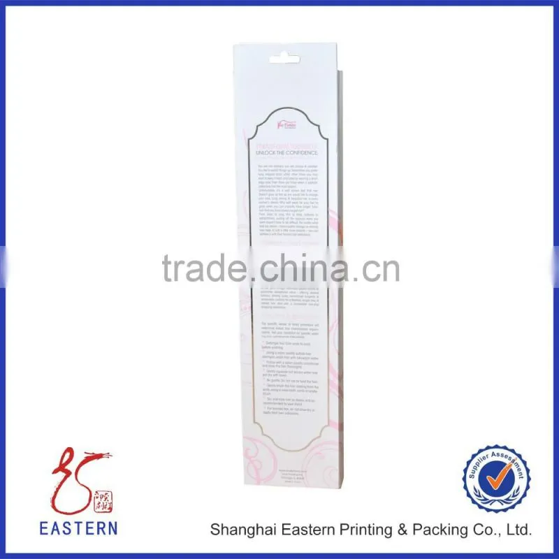 Custom Hair Extension Packaging Box