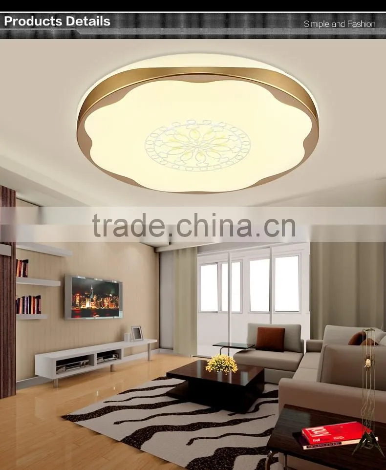 2016 hot sales mount ceiling light big for living room 80W to 160W