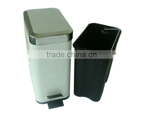 Stainless steel step can